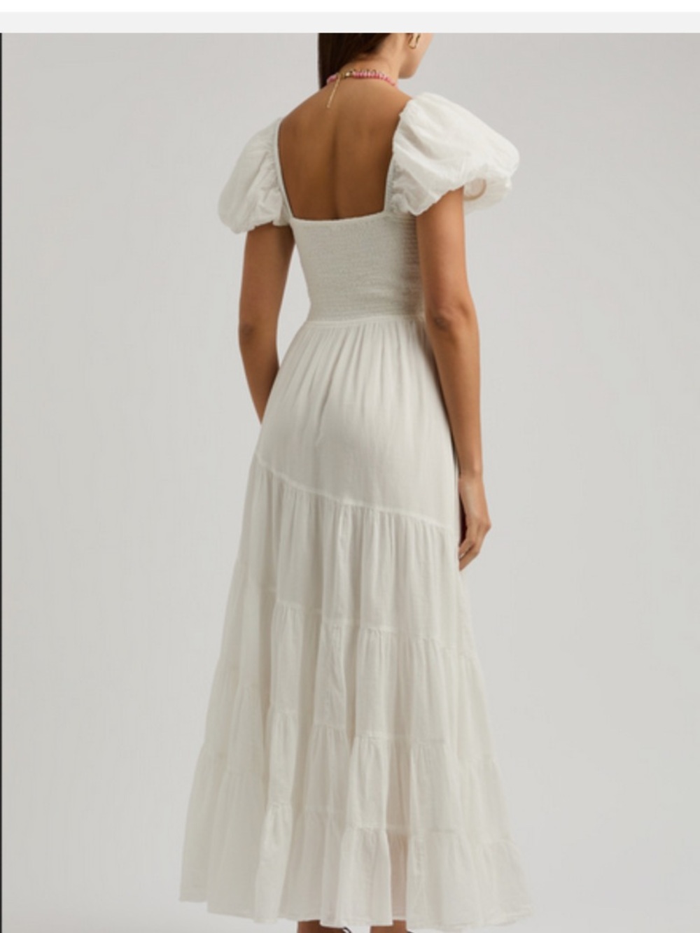 NWT Free People Sundrenched Cotton Maxi Dress - Picture 3 of 11